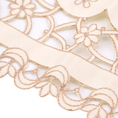 DIY364 : 2 styles Embroidered Table Runner