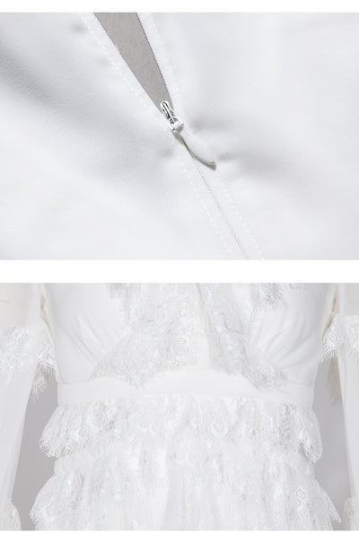 SS145 Cheap boho mid- length Wedding dress