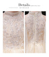 FG429 :  2 styles Champagne Pageant dress for Girls
