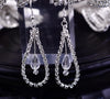 BJ362 : 3PCS Bridal Jewelry Set (Headband+ Earrings )
