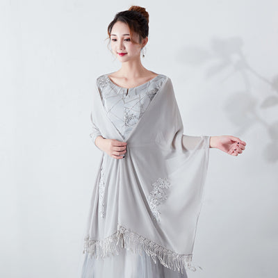 WJ48 Bridal shawls ( 12 Colors )