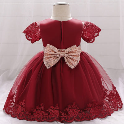 FG390 : 3 styles of Baptism Dresses (0-2 Years )