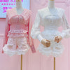 TP54 Sweety Korean lace Jean shorts ( 3 Colors )