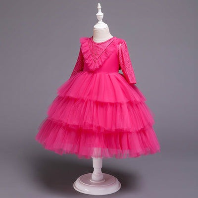 FG316 Princess dress for girls (6 Colors)
