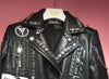 TJ176 Fashion 3D Graffiti pu leather jackets ( 3 Colors )