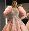 LG435 Haute Couture Stunning Beading Ruffle Tulle Pageant Gowns