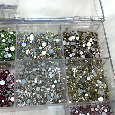 BC88 Mixed 20 colors Rhinestones Nail Art Decoration