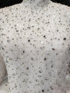 HW364 Real Pictures High quality muslim Glitter wedding dress