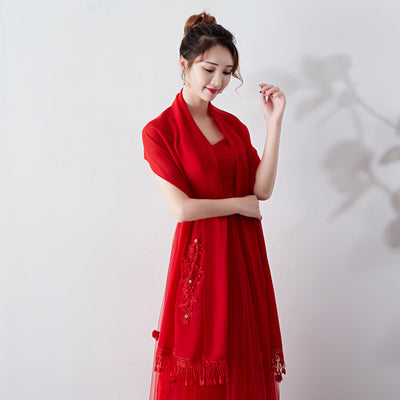 WJ48 Bridal shawls ( 12 Colors )