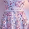 BH252 Floral embroidery Bridesmaid dresses (Purple/Red)