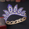 BJ223 Baroque Crystal Wedding Crowns (6 Colors)