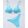 SW32 : 2 styles 3pcs Bikini sets ( 4 Colors )