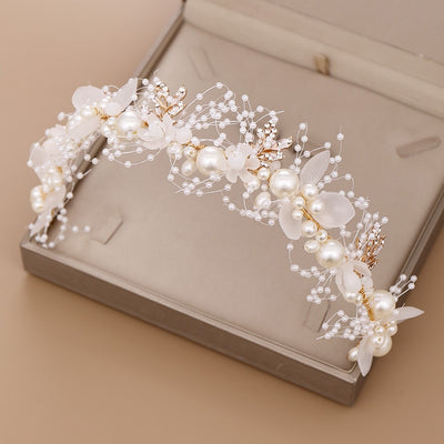 BJ411 Pearl Rhinestone Hair Jewelry