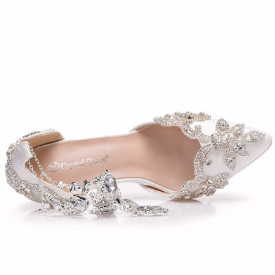BS313 Diamonds Wedding heels