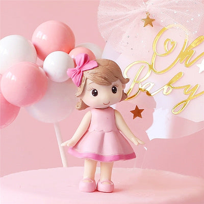 DIY317 Little Girl Cake toppers & Decorations