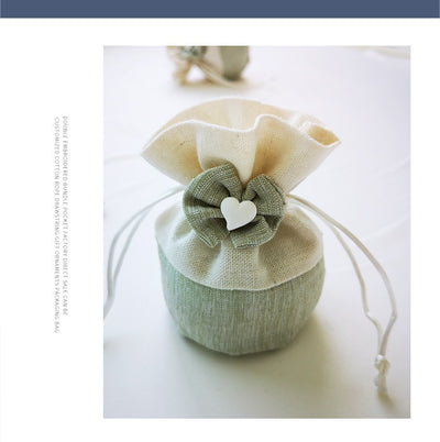 DIY356 : 20pcs/Lot Drawstring Wedding Favor Gift Bags ( 3 Colors )