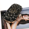 CB349 Rhinestone Pearl Party clutch Purses ( 3 Colors )