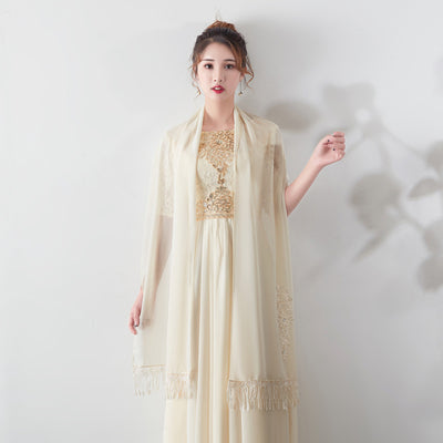 WJ48 Bridal shawls ( 12 Colors )
