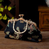 CB379 Vintage Embroidery Prom Clutch Bags ( 11 Colors )