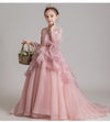 FG318 Pink Girl Pageant Dress