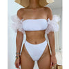 SW05 Bubble Sleeve Bikini sets ( 3 Colors )