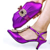 BS172 Fashion Shoes+Clutch Purses sets ( 9 Colors )