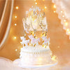 DIY314 Gold Wedding Cake topper & decoration