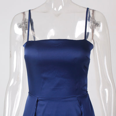 MX285 Spaghetti Strap 2 Splits dresses (3 Colors )