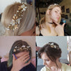 BJ337 Daisy Flower Bridal Headbands( 5 styles )