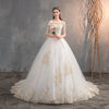 CW396 Real Photo cheap off the shoulder half sleeves Wedding dress