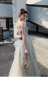BH306 Light Blue Homecoming Dress