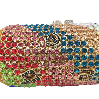 CB193 Beer Can shape diamonds Party Clutch Bags(4 Colors)