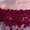 BH247 High Low Flowers Bridesmaid Dresses (3 Colors )