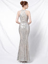 BH268 Sequin Homecoming dresses ( White/Silver )