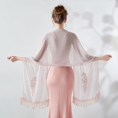 WJ48 Bridal shawls ( 12 Colors )