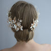 BJ189 Rhinestone flower Wedding headband