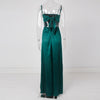 MX285 Spaghetti Strap 2 Splits dresses (3 Colors )