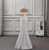 CW185 Real Photo Batwing Sleeve sequins mermaid Wedding Dress