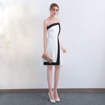 PP219 Simple strapless Cocktail Dresses
