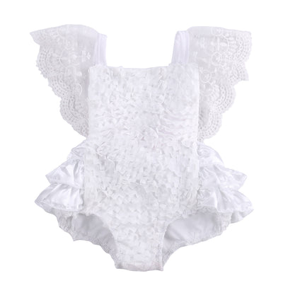 Cute Newborn Infant Baby Girl Clothes Lace Tutu Romper Sleeveless Cake Sunsuit Outfits