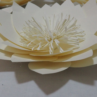 DIY132 : Giant Paper Flowers For Wedding & Party Backdrops