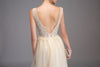 BH255 V-neck Backless asymmetrical Party Gown (Custom Colors)