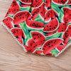 2pcs Watermelon toddler Rompers