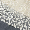 CW120 Plus size Champagne Tulle Pearls 3D Floral wedding Dress
