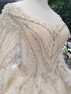 HW04 Real Sample Picture luxury glitter wedding gowns