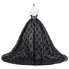 CG48 Black lace Quinceanera dress