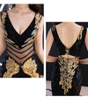 PP116 V Neck Embroidery Mermaid Evening Dresses (3 Colors)