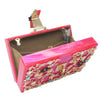 CB113 Boutique Box shaped Acrylic Prom Clutch Bags(6 Colors)