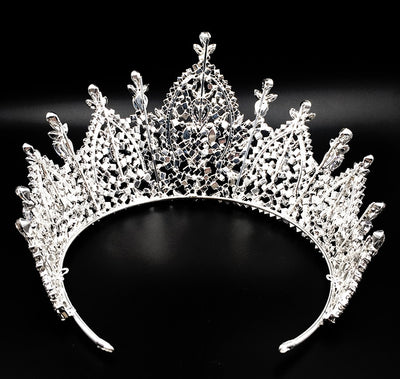 BJ218 Luxury Wedding Crowns (Silver/Gold)