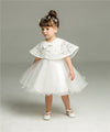FG234 : 2pcs Toddler White lace Party Girl Dress (3-24 Months )